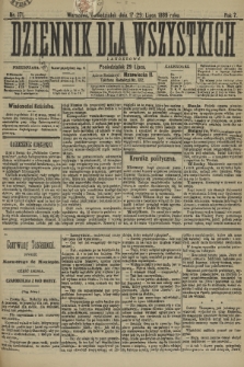 Dziennik dla Wszystkich i Anonsowy. R. 7, 1889, nr 171