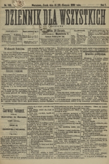 Dziennik dla Wszystkich i Anonsowy. R. 7, 1889, nr 196