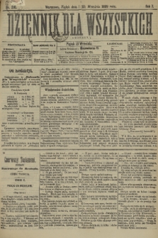 Dziennik dla Wszystkich i Anonsowy. R. 7, 1889, nr 210