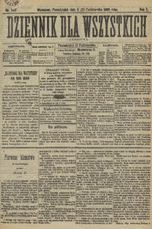Dziennik dla Wszystkich i Anonsowy. R. 7, 1889, nr 242