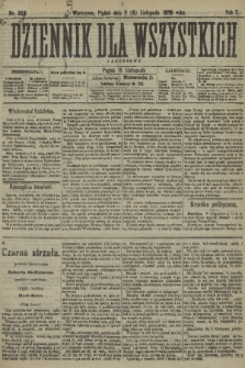 Dziennik dla Wszystkich i Anonsowy. R. 7, 1889, nr 263
