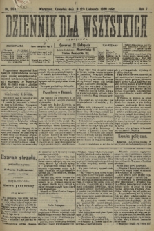 Dziennik dla Wszystkich i Anonsowy. R. 7, 1889, nr 268