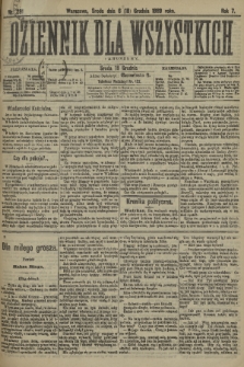 Dziennik dla Wszystkich i Anonsowy. R. 7, 1889, nr 291
