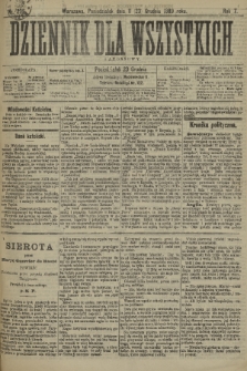 Dziennik dla Wszystkich i Anonsowy. R. 7, 1889, nr 295