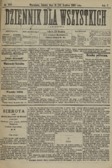 Dziennik dla Wszystkich i Anonsowy. R. 7, 1889, nr 298