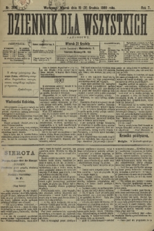 Dziennik dla Wszystkich i Anonsowy. R. 7, 1889, nr 300