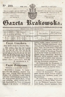 Gazeta Krakowska. 1834, nr 280