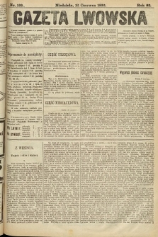 Gazeta Lwowska. 1892, nr 133