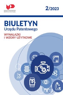 Biuletyn Urzędu Patentowego. Wynalazki i Wzory Użytkowe. 2023, nr 2