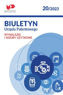 Biuletyn Urzędu Patentowego. Wynalazki i Wzory Użytkowe. 2023, nr 20