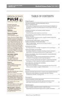 Medical Science Pulse. Vol. 14, 2020, no. 4