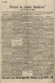 Gazeta Narodowa. 1900, nr 105