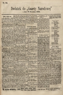 Gazeta Narodowa. 1900, nr 111