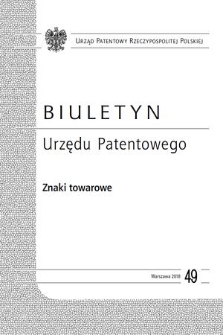 Biuletyn Urzędu Patentowego. Znaki Towarowe. 2018, nr 49