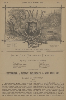 Łowiec. R. 4, 1881, nr 9
