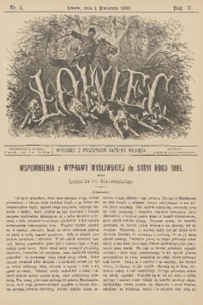 Łowiec. R. 5, 1882, nr 4