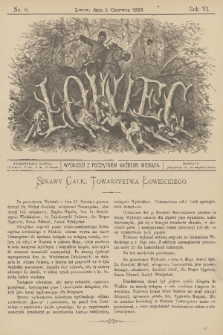 Łowiec. R. 6, 1883, nr 6