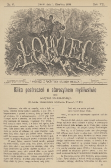 Łowiec. R. 7, 1884, nr 6