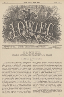 Łowiec. R. 9, 1886, nr 5
