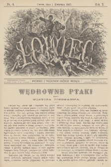 Łowiec. R. 10, 1887, nr 4