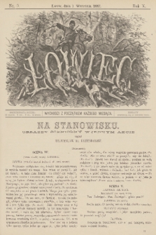 Łowiec. R. 10, 1887, nr 9
