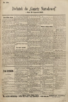 Gazeta Narodowa. 1900, nr 178