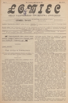 Łowiec : organ Małopolskiego Towarzystwa Łowieckiego. R. 42, 1921, nr 6