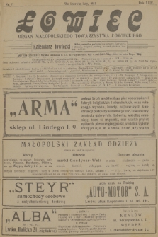 Łowiec : organ Małopolskiego Towarzystwa Łowieckiego. R. 44, 1923, nr 2