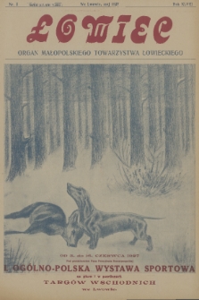Łowiec : organ Małopolskiego Towarzystwa Łowieckiego. R. 48, 1927, nr 5