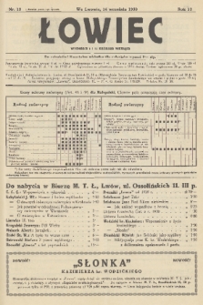 Łowiec : organ Małopolskiego Towarzystwa Łowieckiego. R. 52, 1930, nr 18