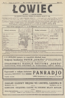 Łowiec : organ Małopolskiego Towarzystwa Łowieckiego. R. 53, 1931, nr 2