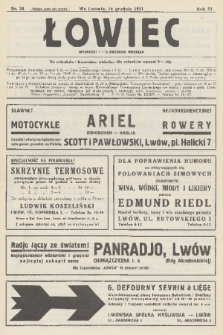Łowiec : organ Małopolskiego Towarzystwa Łowieckiego. R. 53, 1931, nr 24