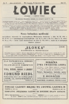 Łowiec : organ Małopolskiego Towarzystwa Łowieckiego. R. 54, 1932, nr 2