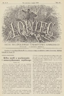 Łowiec : organ Małopolskiego Towarzystwa Łowieckiego. R. 56, 1934, nr 8 i 9
