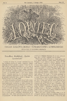 Łowiec : organ Małopolskiego Towarzystwa Łowieckiego. R. 57, 1935, nr 2