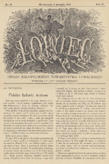 Łowiec : organ Małopolskiego Towarzystwa Łowieckiego. R. 57, 1935, nr 11