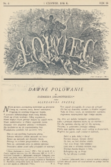 Łowiec : organ Małopolskiego Towarzystwa Łowieckiego. R. 58, 1936, nr 6
