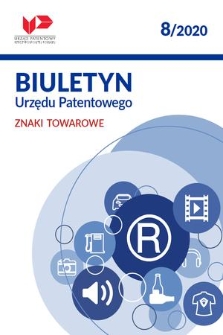 Biuletyn Urzędu Patentowego. Znaki Towarowe. 2020, nr 8