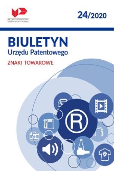 Biuletyn Urzędu Patentowego. Znaki Towarowe. 2020, nr 24