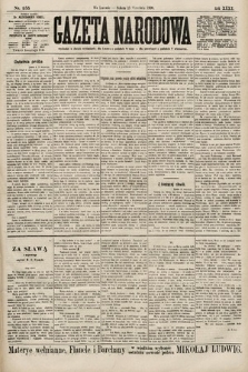Gazeta Narodowa. 1900, nr 255