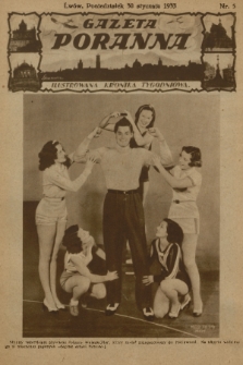 Gazeta Poranna : ilustrowana kronika tygodniowa. 1933, nr 5