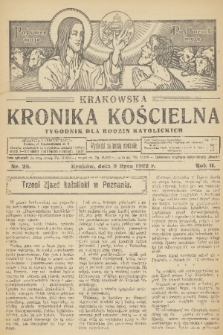 Krakowska Kronika Kościelna. R. 2, 1922, nr 28