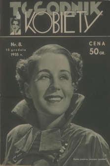 Tygodnik Kobiety. R. 1, 1935, nr 8