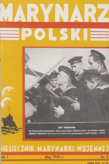 Marynarz Polski : miesięcznik Marynarki Wojennej. R. 1, 1946, nr 2