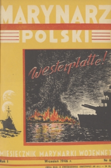 Marynarz Polski : miesięcznik Marynarki Wojennej. R. 1, 1946, nr 6