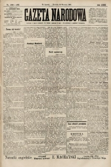 Gazeta Narodowa. 1900, nr 270 i 271