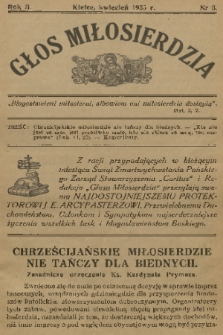 Głos Miłosierdzia. R. 2, 1935, nr 4