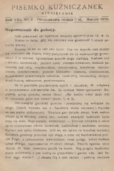 Pisemko Kuźniczanek. R. 8, 1928, nr 3
