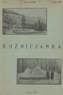 Kuźniczanka. R. 14, 1934, nr 1