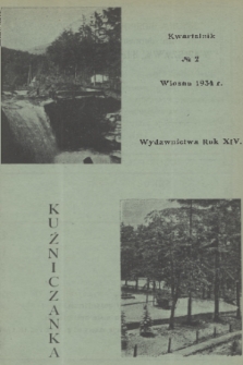 Kuźniczanka. R. 14, 1934, nr 2